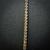 Corrente Riviera Branca Cravejado com Pedras de Zircônia Fecho Canhão 4mm 60cm - Banhado a Ouro 18K na internet