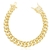 Pulseira Cartier Cravejada em Pedras de Zircônia Fecho Canhão 8mm - Banhado a Ouro 18K