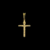 Pingente Crucifixo Jesus Cristo em Relevo 3,2x2,8cm - Banhado a Ouro 18K - comprar online
