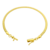 Pulseira Rabo de Rato Chapada Fecho Canhão 3mm 20cm - Banhado a Ouro 18K - Haaz Joias e Semijoias
