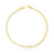 Pulseira Grumet Fecho Gaveta 3mm 20cm - Banhado a Ouro 18K - Haaz Joias e Semijoias