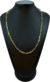 Corrente Cadeado Alongado Fecho Canhão 5mm 60cm ou 70cm - Banhado a Ouro 18K - loja online