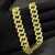 Corrente Cuban Link Cravejado com Pedras de Zircônia Fecho Gaveta 15mm 60cm - Banhado a Ouro 18K - Haaz Joias e Semijoias