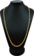 Corrente Peruana Fecho Canhão 5mm 60cm ou 70cm - Banhado a Ouro 18K - Haaz Joias e Semijoias