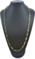 Corrente Tijolinho Fecho Trava Dupla 6mm 60cm ou 70cm - Banhado a Ouro 18K - Haaz Joias e Semijoias