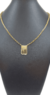 Imagem do Escapulário Elo Tijolinho Fé 3mm 70cm - Banhado a Ouro 18K
