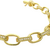 Imagem do Pulseira Cartier Cravejada em Pedras de Zircônia Fecho Canhão 8mm - Banhado a Ouro 18K