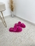 Chinelo Fluffy 2 Tiras pink - comprar online