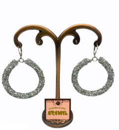 Aro Argolla Glitter Chico - Accesorios de Moda Aramel
