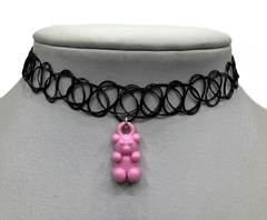Collar Chocker Tatoo con Dijes Varios - Accesorios de Moda Aramel