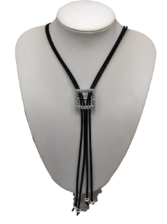 Collar Choker Gamuza Corbatero