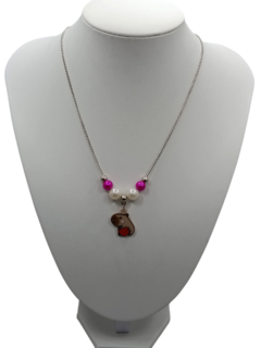 Collar Cadena Perlas Personajes - tienda online