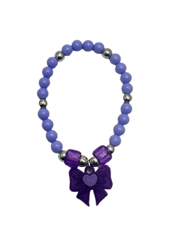 Pulsera Pelota con Moño de Colores
