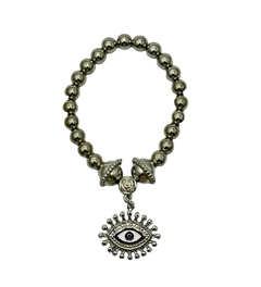 Pulsera Pelota con Ojo Turco