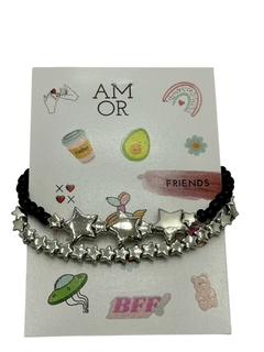 Pulsera Doble de Estrellas