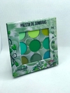 PALETA DE SOMBRAS VERDE NUANCE LUDURANA