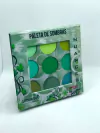 PALETA DE SOMBRAS VERDE NUANCE LUDURANA