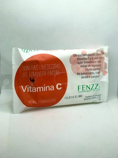 lenço umedecido vitamina c - fenzza