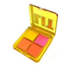 PALETA DE SOMBRAS LIT AMARELO PINK 21