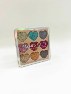 paleta de gliiter twinkle sarah's beauty na internet