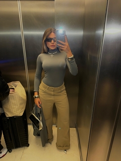 CALÇA JEANS MARROM - comprar online