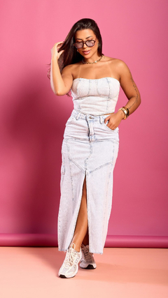 SAIA JEANS LONGO GLITTER - comprar online