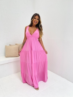 Vestido três camadas - CRISMEL