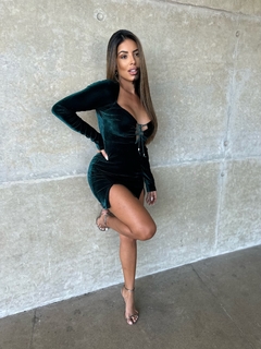 VESTIDO VELUDO TOVA ⚡️ - CRISMEL