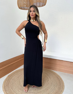 VESTIDO DÉBORA LISO - CRISMEL