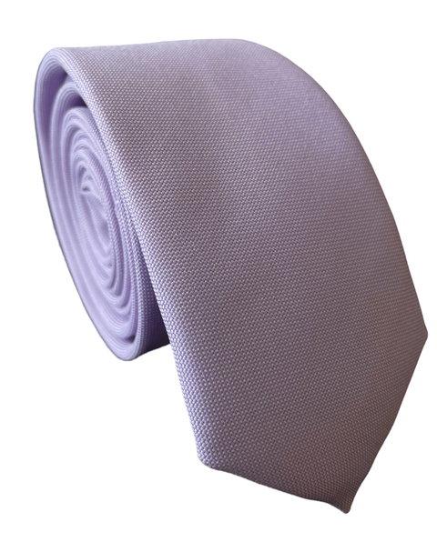 GRAVATA SLIM LILÁS - 6cm -