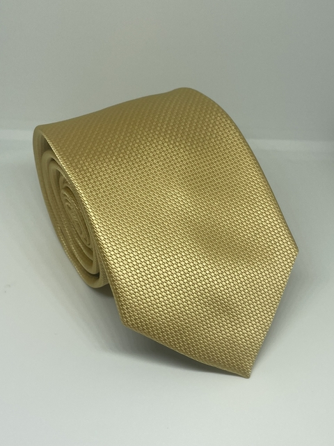 GRAVATA ITALIANA AMARELA PREMIUM