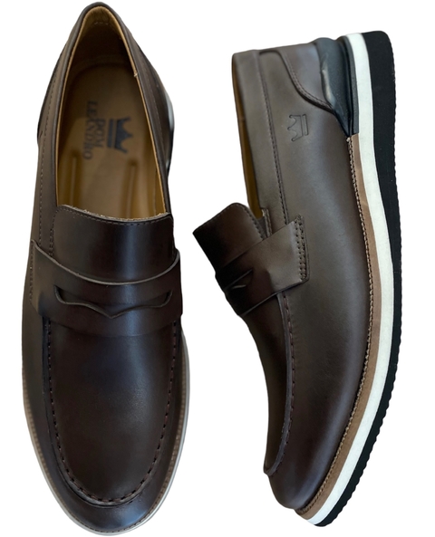 SAPATO CASUAL DUBLIN CAFÉ - DOM LEANDRO