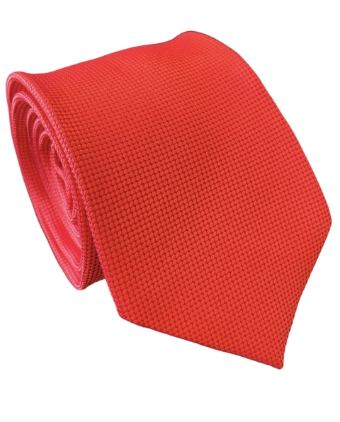 GRAVATA SEMI SLIM VERMELHA - 7,5cm