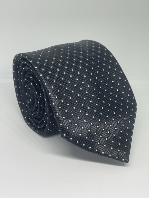 GRAVATA ITALIANA PRETO DIAMENT