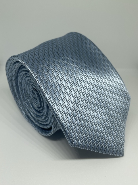 GRAVATA ITALIANA AZUL SERENITY WAVES