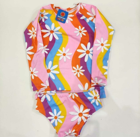 Conjunto UV50+/ GG (7 e 8 anos) - Menina