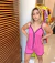 Americano alcinha- Rosa - comprar online