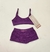 Conjunto Boxer Infantil- Jacquard- Folhagem Roxo - comprar online