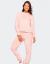 Pijama Canelado Aveludado- Preto - comprar online
