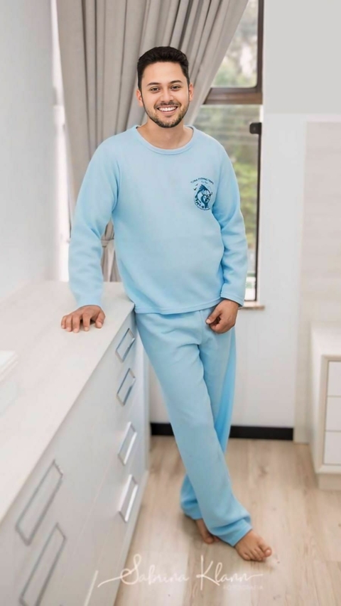 Pijama Azul - SOFT - masculino