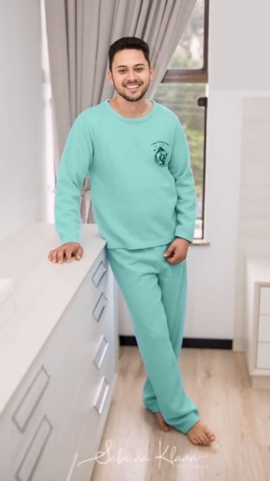 Pijama Verde - SOFT- Masculino