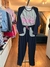 Pijama Love - Azul Marinho - comprar online