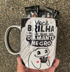 Caneca Diamante Negro