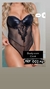 Body cirrê com tule e renda