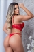 Conjunto de veludo com renda - comprar online