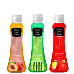 Mousse para Banho 120ml Pêssego - comprar online