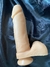 Prótese com escroto e ventosa grande 19,5cm x 4,5cm  Envio imediato para todo o Brasil
