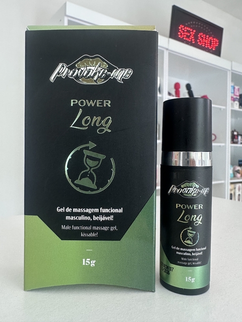RETARDANTE EXTRA POTENTE POWER LONG GEL BEIJÁVEL 15G PROVOKE-ME - comprar online