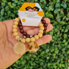 Pulseira Pompom na internet