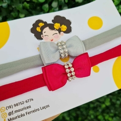 Kit 2 Faixinha Helena - Mauricéa Ferreira